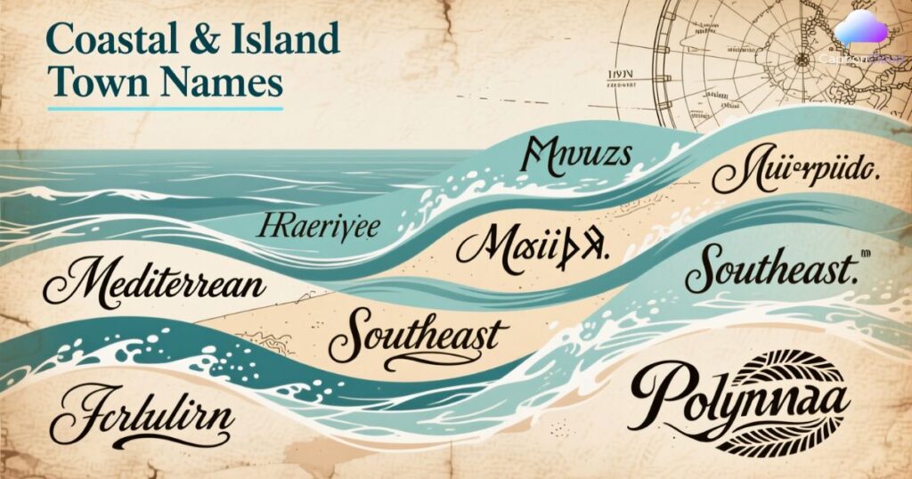 Coastal and Island Town Names