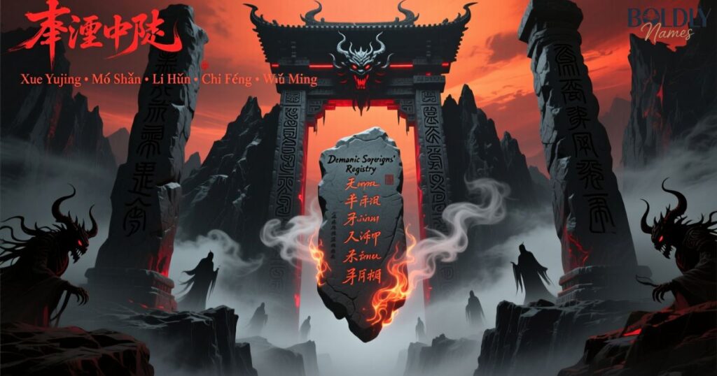 Demon Realm Names