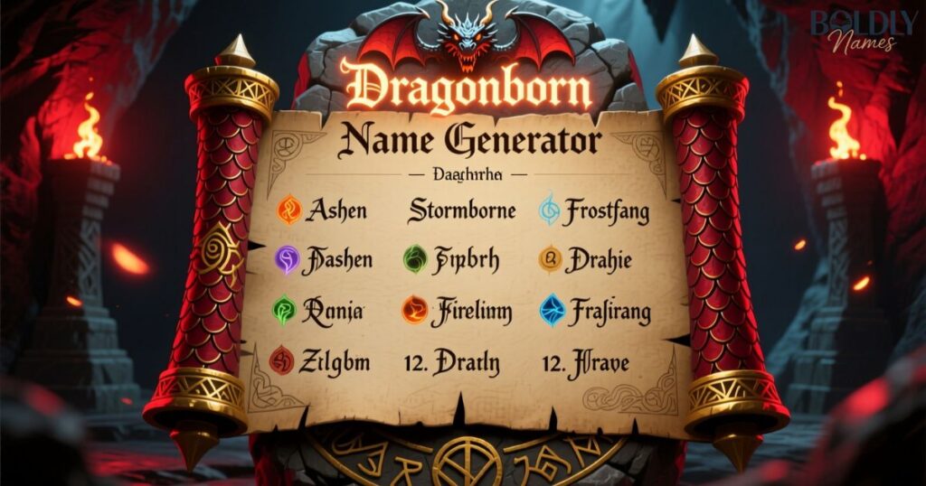 Dragonborn Name Generator