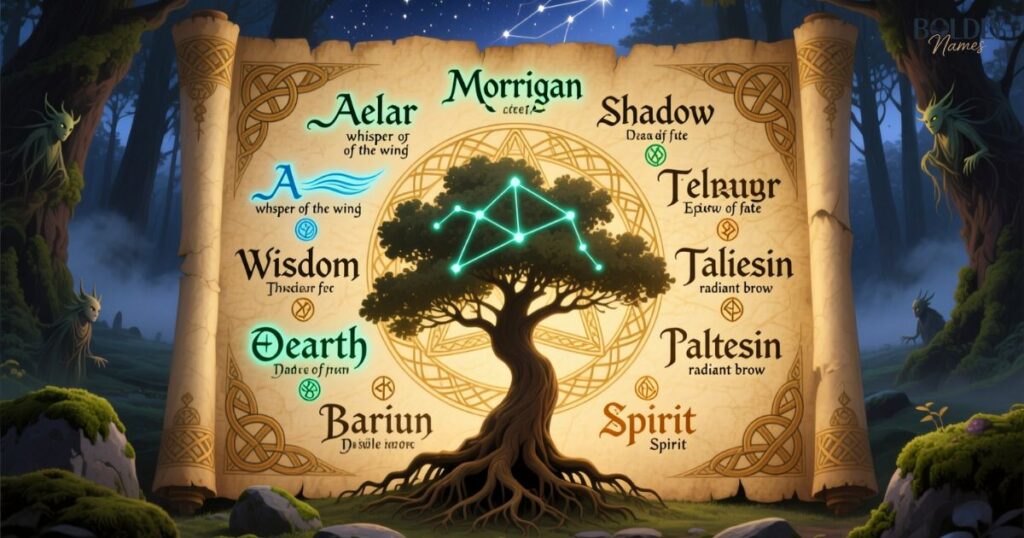 Druid Names with Mystical Meanings