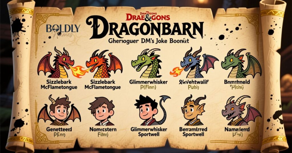 Funny Dragonborn Names