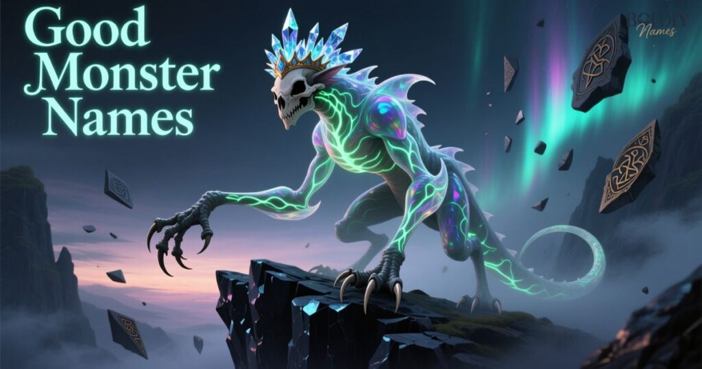 Good Monster Names