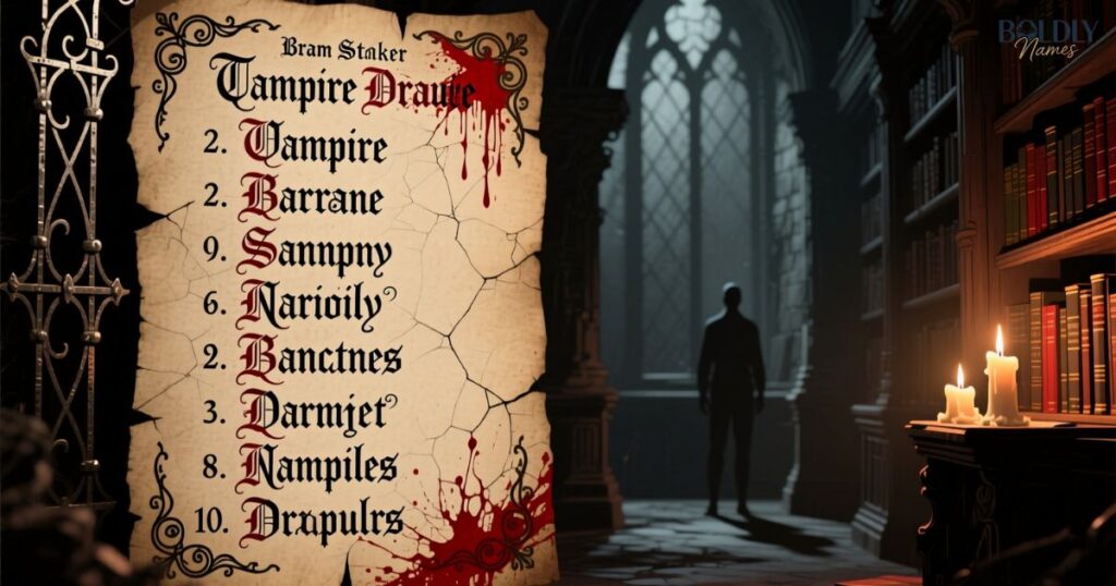 Good Vampire Names