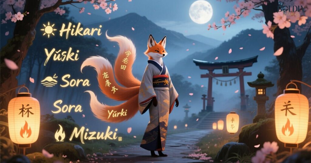 Kitsune Names with Meaning