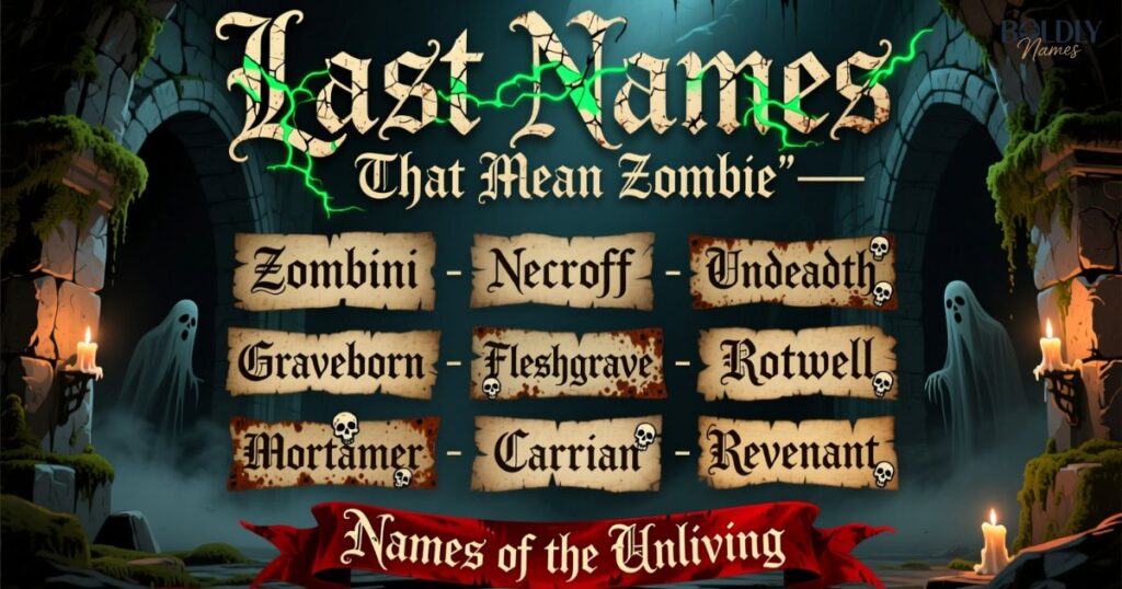 Last Names That Mean Zombie