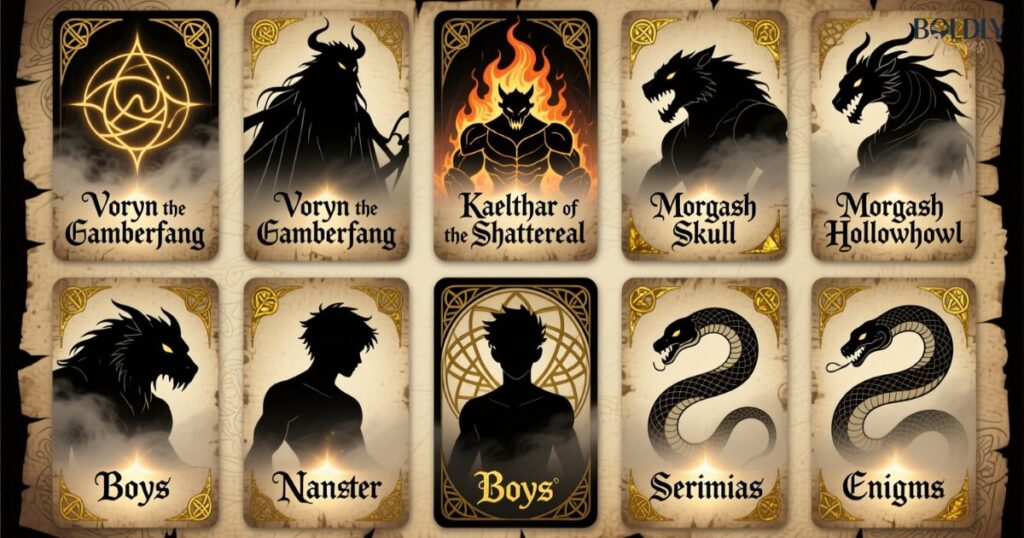 Monster Names for Boys