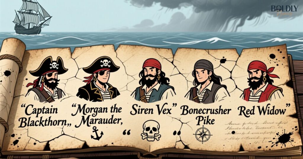 Pirate Names for Characters