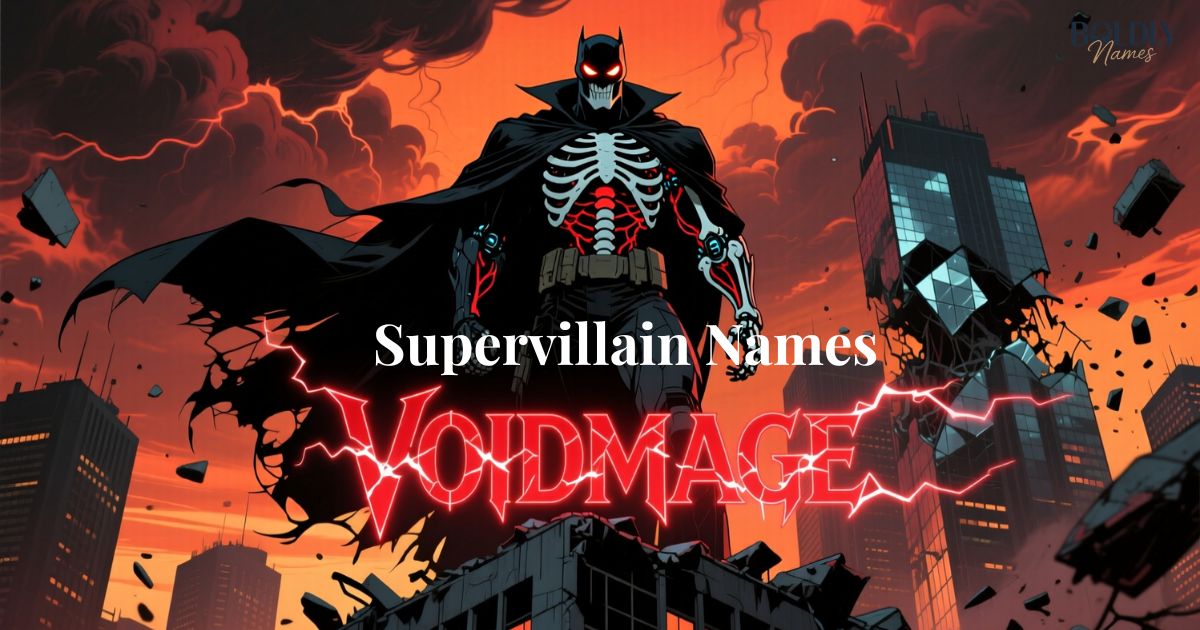 Supervillain Names