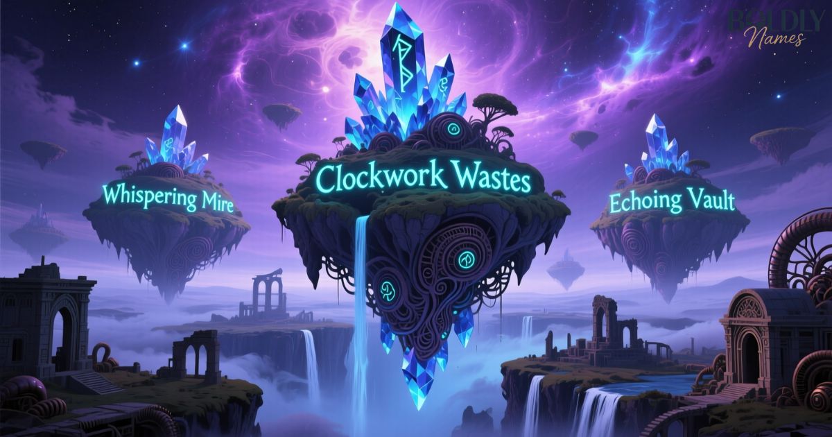 550+ Realm Names: Fantasy, Mythical & Fictional Name Ideas