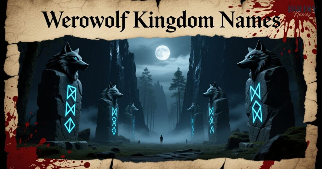 Werewolf Kingdom Names