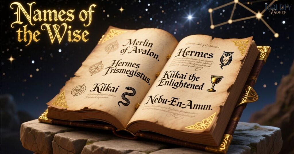 Wizard Names Inspired by Mythology and History