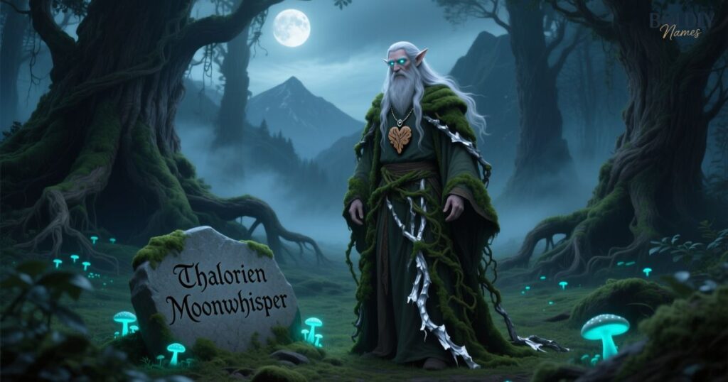Wood Elf Druid Names