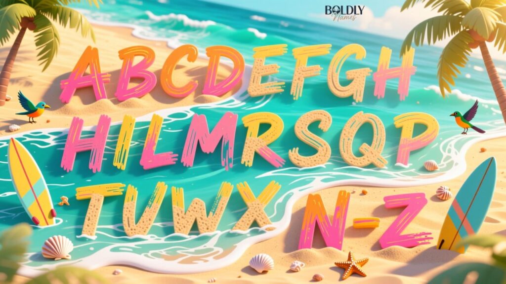 A-Z Beach Team Names