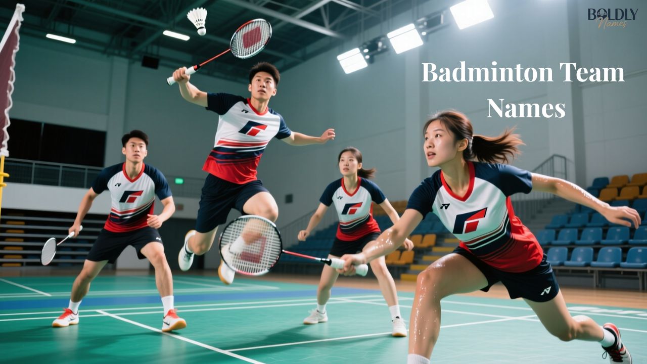 Badminton Team Names