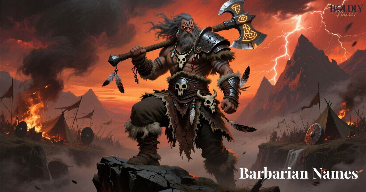 Barbarian Names
