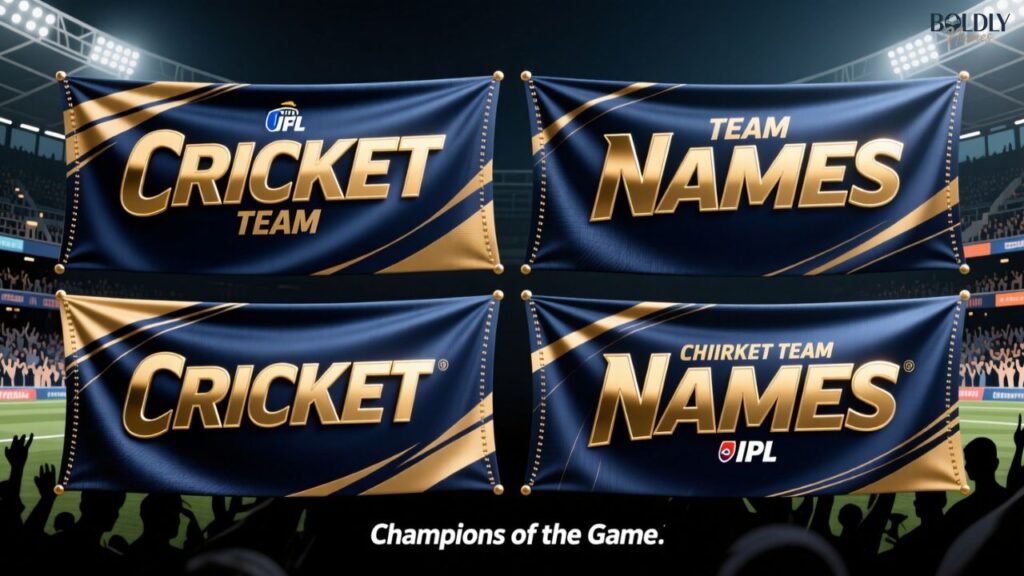 Best Cricket Team Names