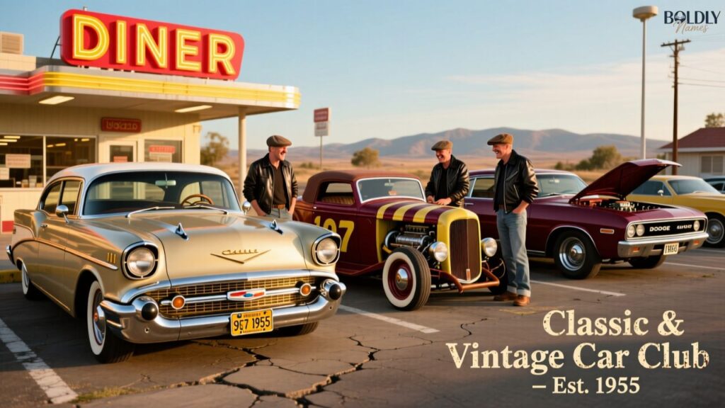 Classic & Vintage Car Club Names