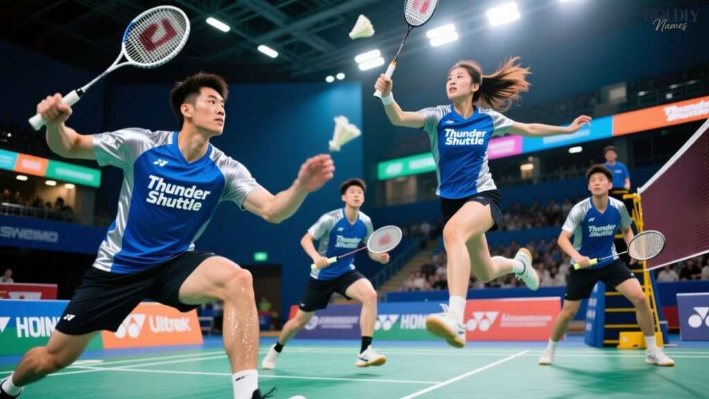 Cool Badminton Team Names