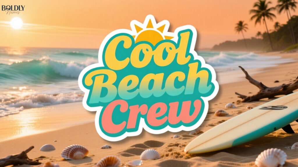 Cool Beach Team Names