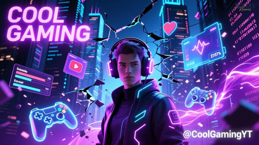 Cool Gaming Names for YouTube