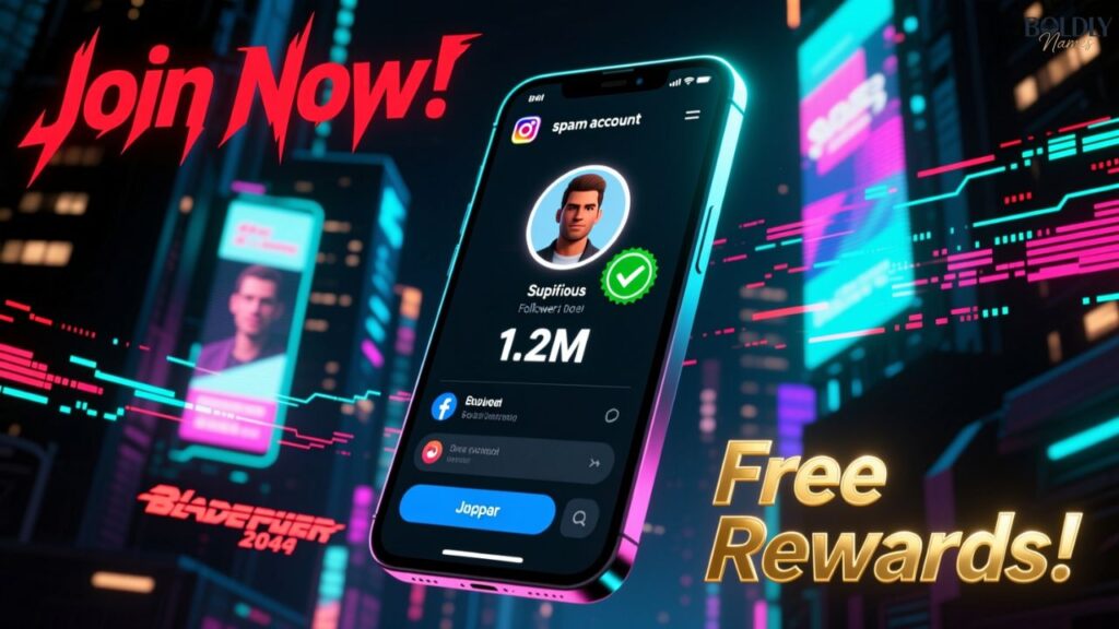 Cool spam account names