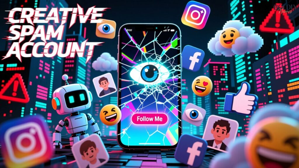 Creative spam account names