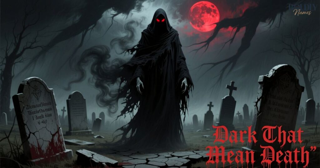 Dark Last Names That Mean Death