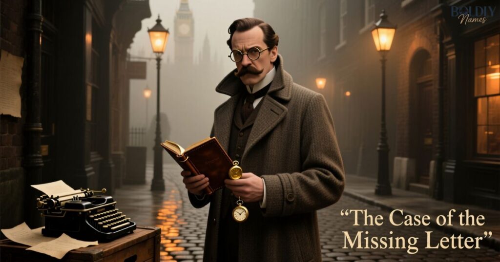 Detective Names from Classic Novels