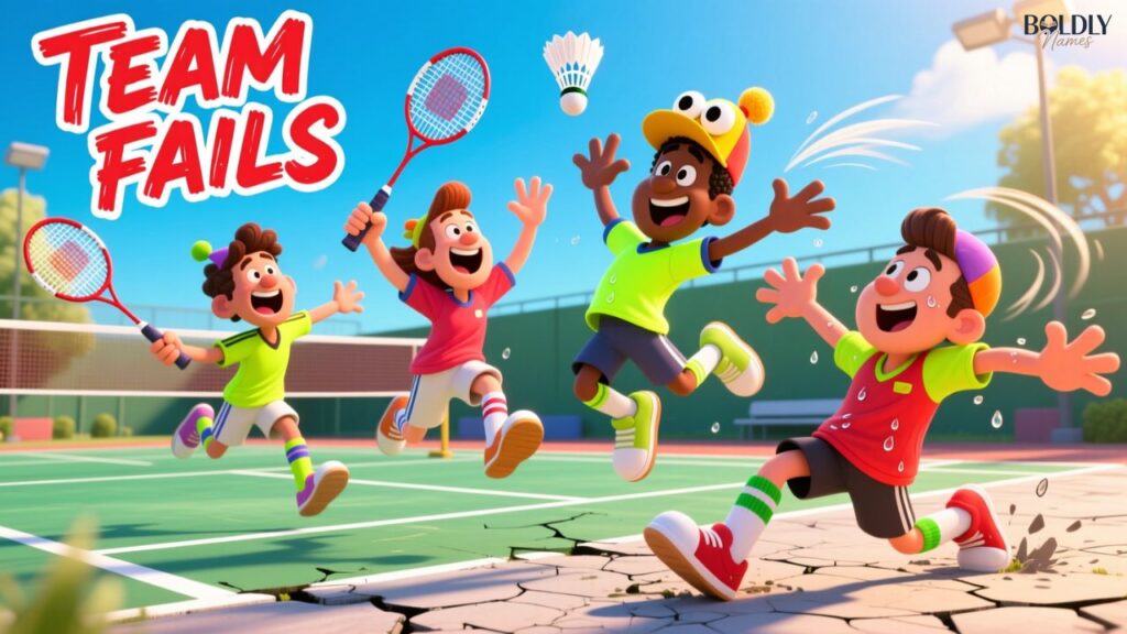 Funny Badminton Team Names
