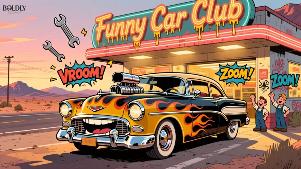 Funny Car Club Names