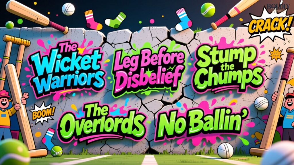Funny Cricket Team Names