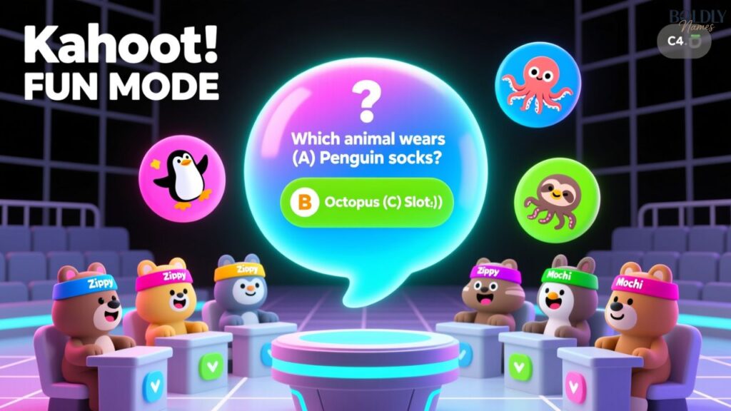 Funny Kahoot Names Clean