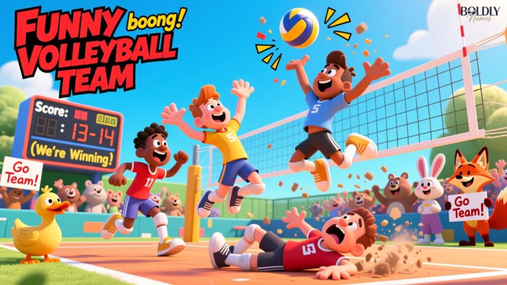 Funny Volleyball Team Names