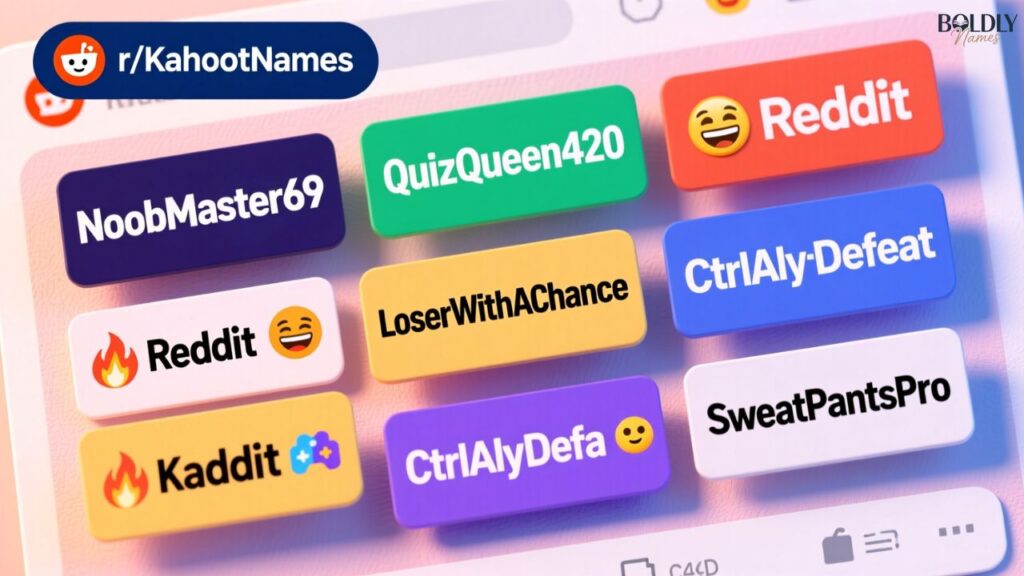 Inappropriate Kahoot Names Reddit