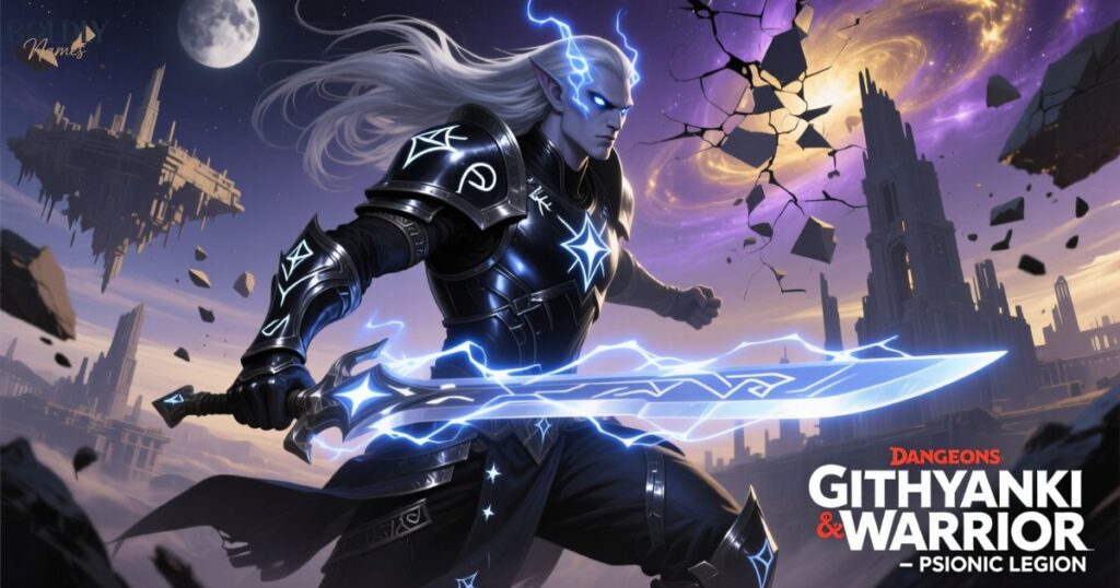 Inspirational Githyanki Warrior Names