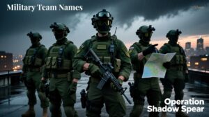 Military Team Names