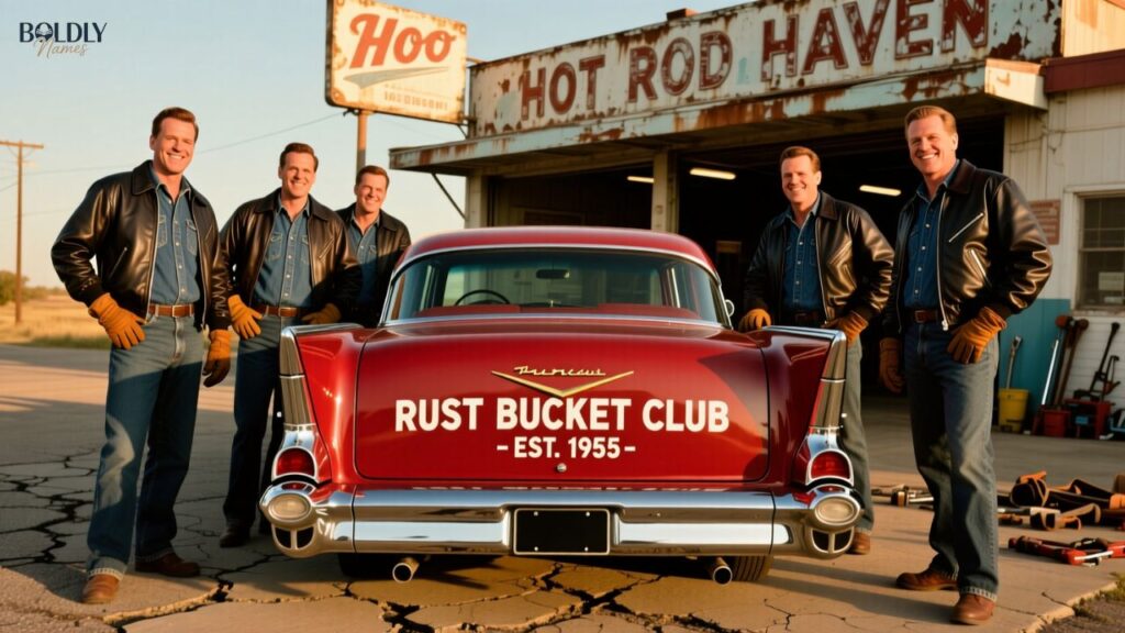 Old School Car Club Names