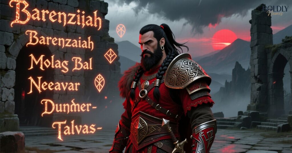 Redguard Names in Elder Scrolls Games