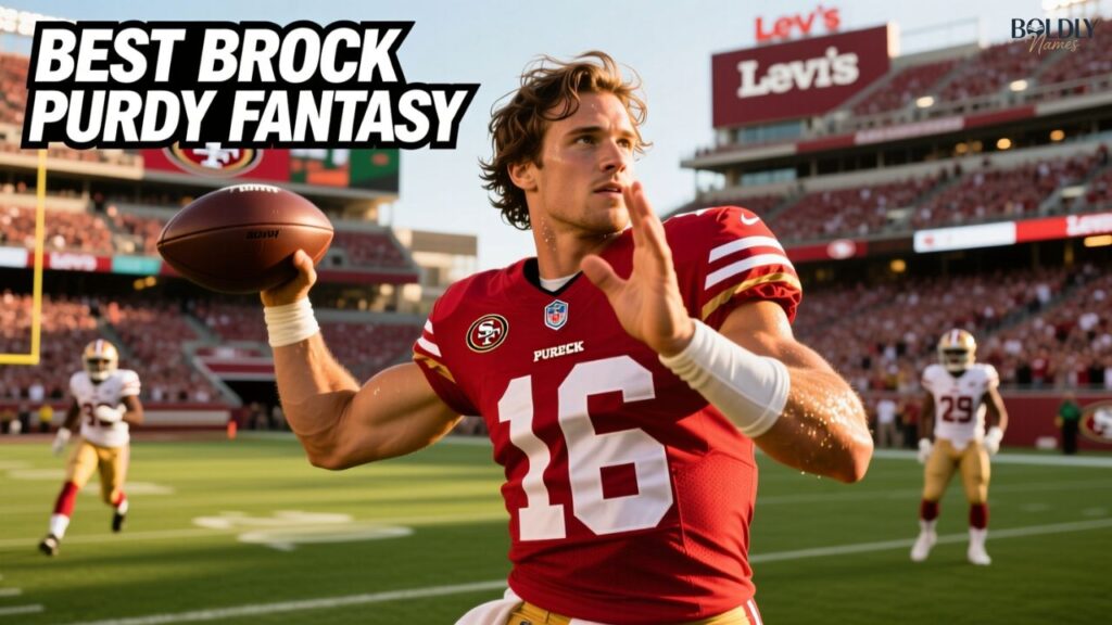 Best Brock Purdy Fantasy Names
