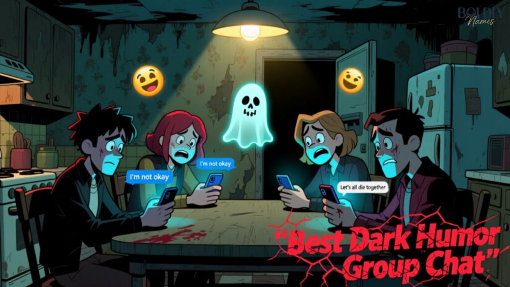 Best Dark Humor Group Chat Names