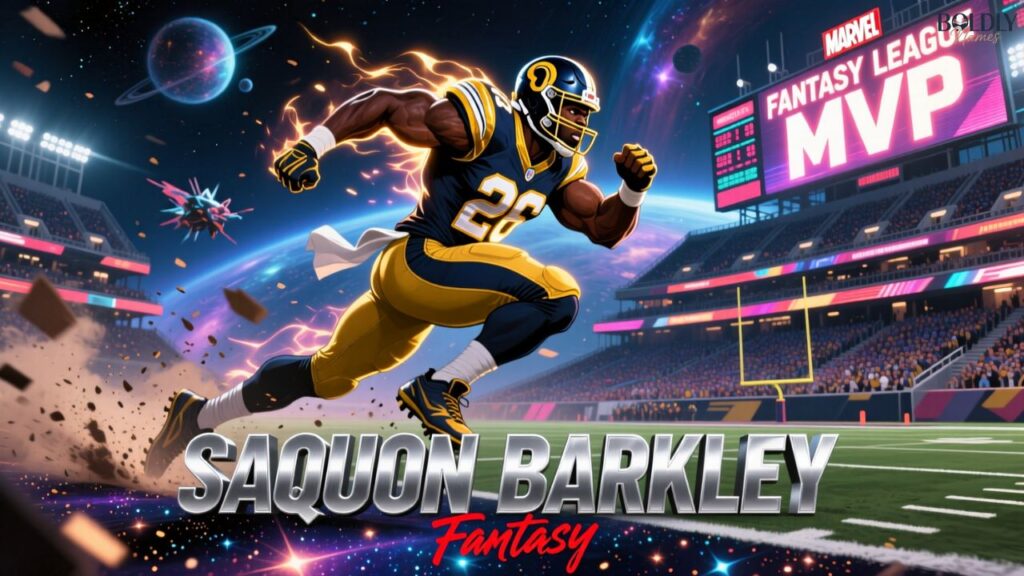 Bold Saquon Barkley Fantasy Names