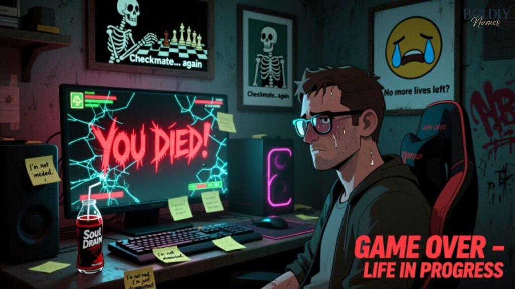 Dark Humor Gamertags with Meaning