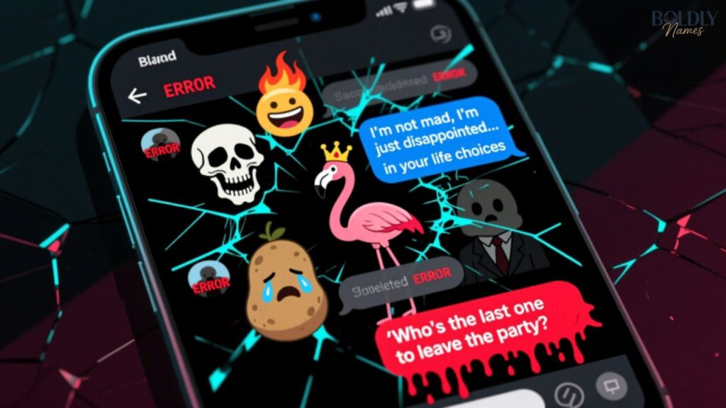 Dark Humor Group Chat Names Dirty