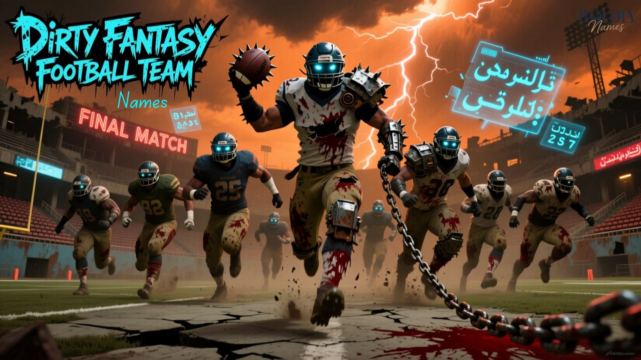 Dirty Fantasy Football Team Names
