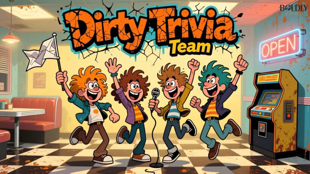 Dirty Trivia Team Names