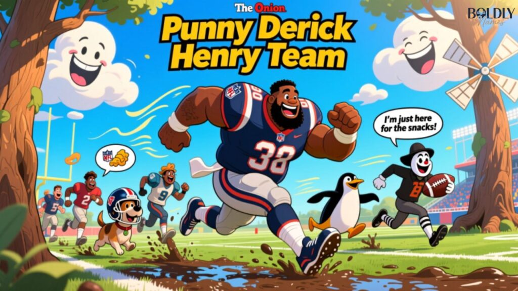 Funny Derrick Henry Team Names