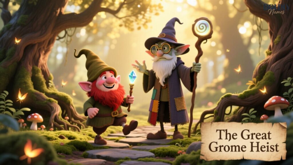 Funny Gnome and Halfling Wizard Names