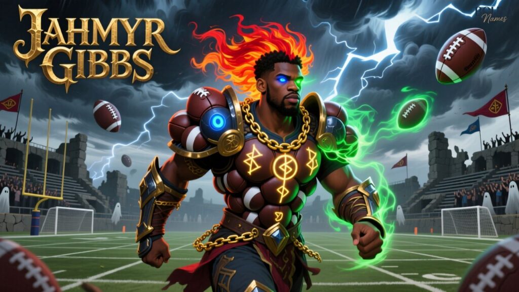 Funny Jahmyr Gibbs Fantasy Names