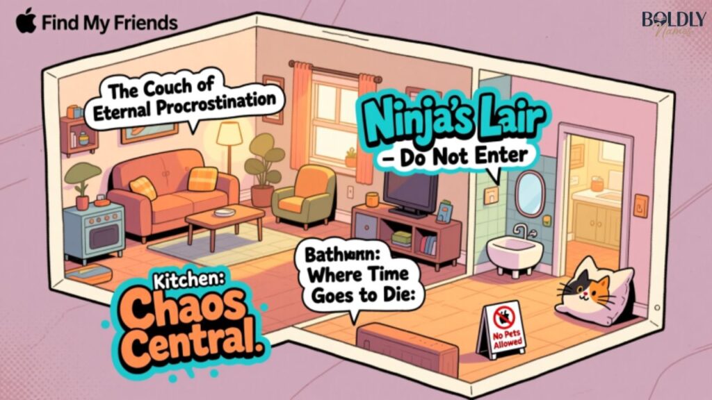 Funny Location Names for Home on Find My Friends