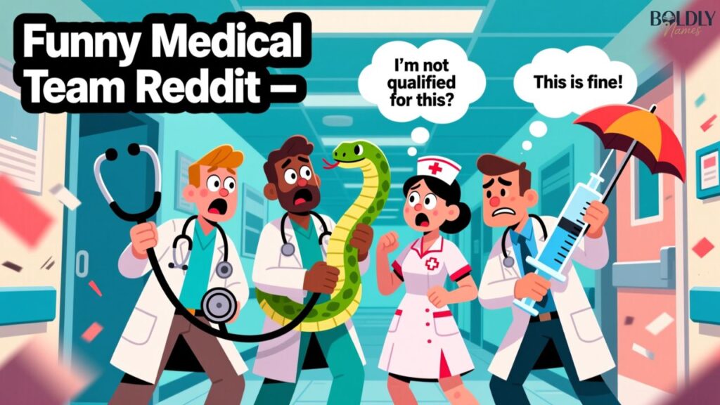 Funny Medical Team Names Reddit